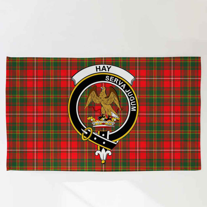 Scottish Hay Clan Crest Tartan Flag Parade Tartan Plaid 3