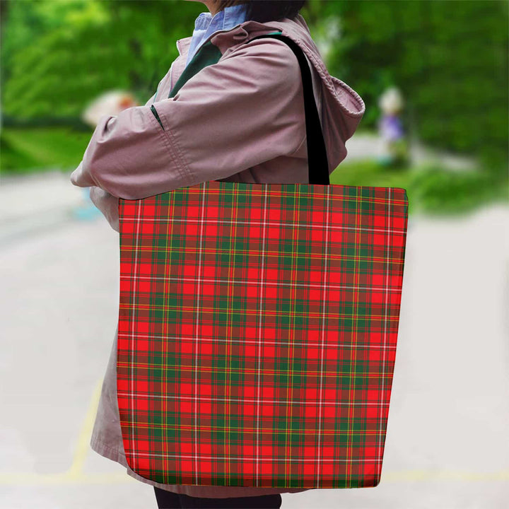 Scottish Hay Modern Clan Tartan Canvas Bag With Shoulder Strap Tartan Plaid 2