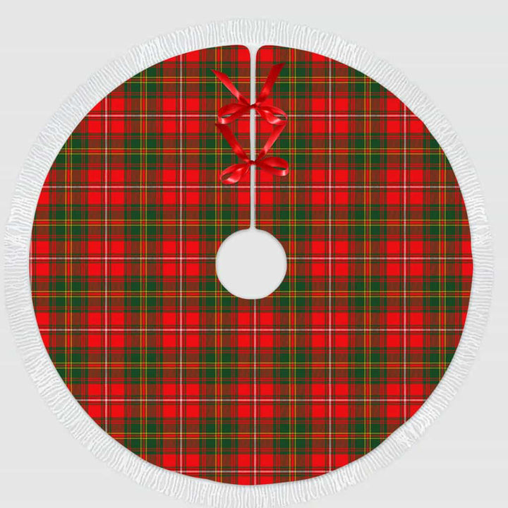 Scottish Hay Modern Clan Tartan Christmas Tree Skirt Tassels 1 Tartan Plaid