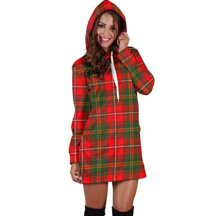 Scottish Hay Modern Clan Tartan Hoodie Dress