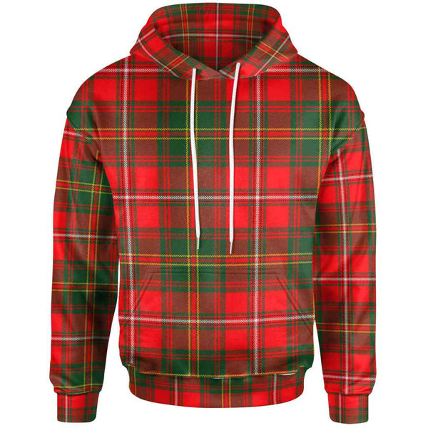 Scottish Hay Modern Clan Tartan Hoodie Front Side Tartan Plaid