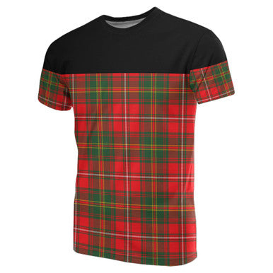 Scottish Hay Modern Clan Tartan T-Shirt Horizontal Style Front Side Tartan Plaid