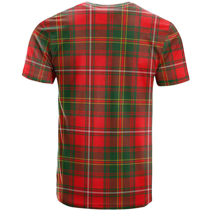 Scottish Hay Modern Clan Tartan T-Shirt Back Side Tartan Plaid