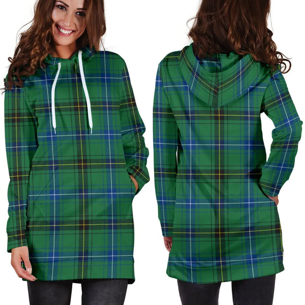 Scottish Henderson Ancient Clan Tartan Hoodie Dress