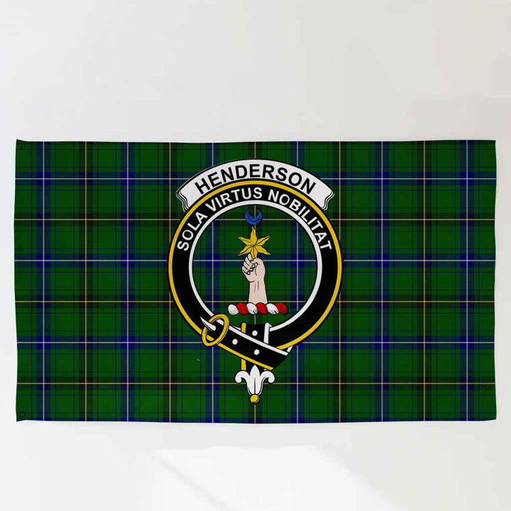 Scottish Henderson Clan Crest Tartan Flag Parade Tartan Plaid 3