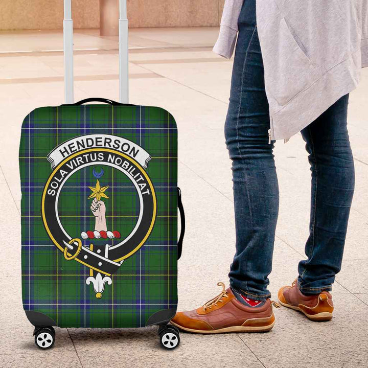 Scottish Henderson Clan Crest Tartan Luggage Cover Tartan Plaid 4