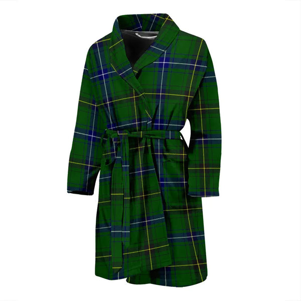 Scottish Henderson Modern Clan Tartan Bathrobe 2