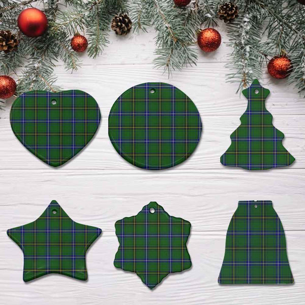 Scottish Henderson Modern Clan Tartan Ceramic Ornament All Tartan Plaid