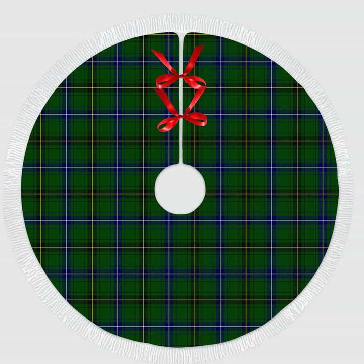 Scottish Henderson Modern Clan Tartan Christmas Tree Skirt Tassels 1 Tartan Plaid