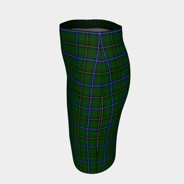 Scottish Henderson Modern Clan Tartan Fitted Skirt Tartan Plaid 2