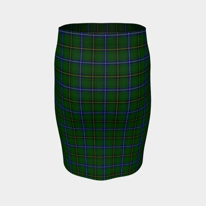 Scottish Henderson Modern Clan Tartan Fitted Skirt Tartan Plaid 4