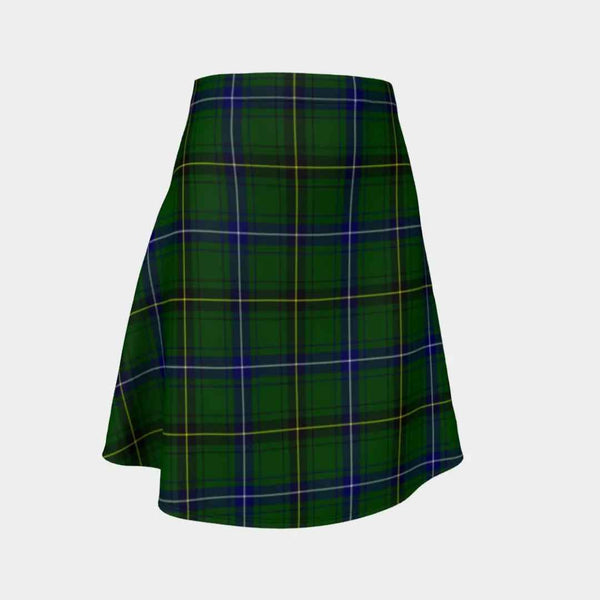 Scottish Henderson Modern Clan Tartan Flare Skirt Tartan Plaid 1