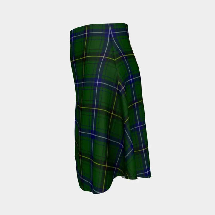 Scottish Henderson Modern Clan Tartan Flare Skirt Tartan Plaid 2