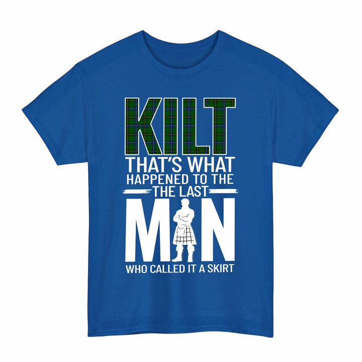 Scottish Henderson Modern Clan Tartan Funny Scotland Kilt T-Shirt Tartan Plaid Royal Color