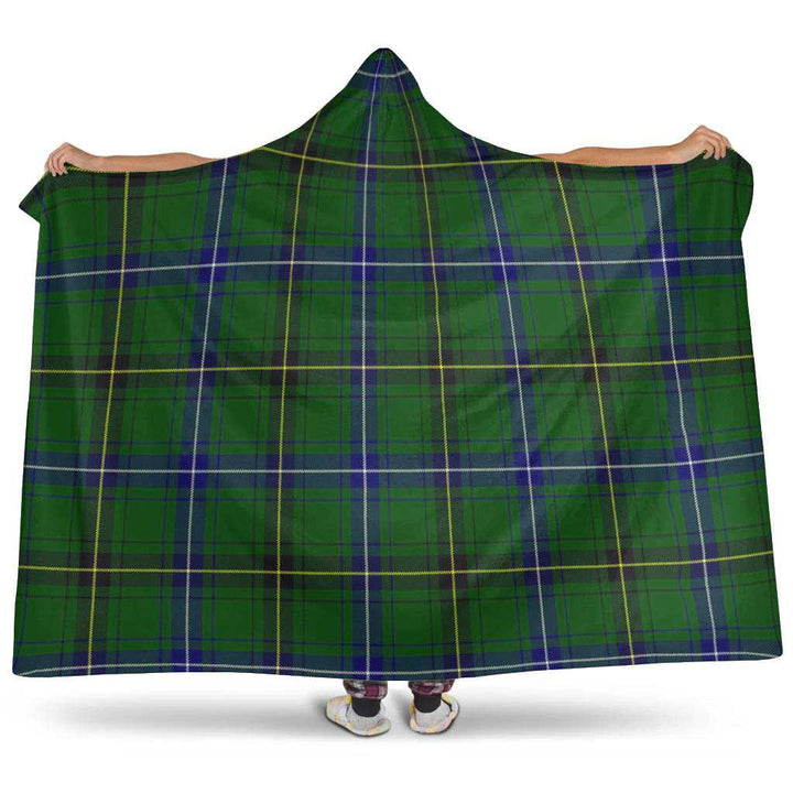 Scottish Henderson Modern Clan Tartan Hooded Blanket Tartan Plaid 1