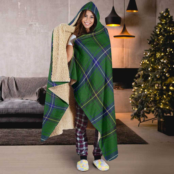 Scottish Henderson Modern Clan Tartan Hooded Blanket Tartan Plaid 6