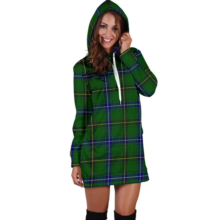 Scottish Henderson Modern Clan Tartan Hoodie Dress
