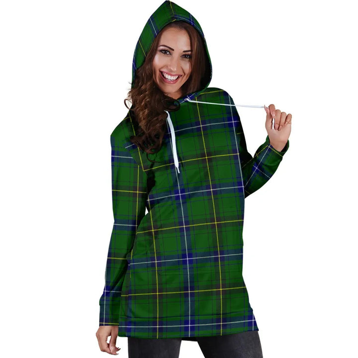 Scottish Henderson Modern Clan Tartan Hoodie Dress