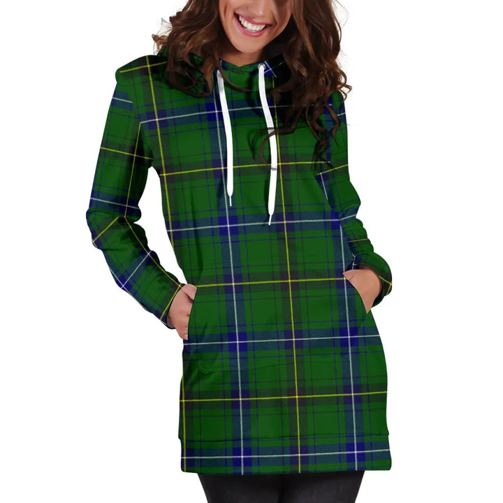 Scottish Henderson Modern Clan Tartan Hoodie Dress