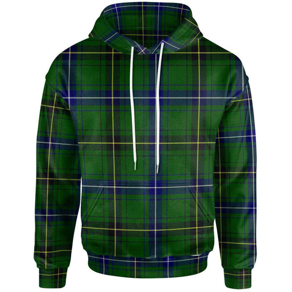 Scottish Henderson Modern Clan Tartan Hoodie Front Side Tartan Plaid