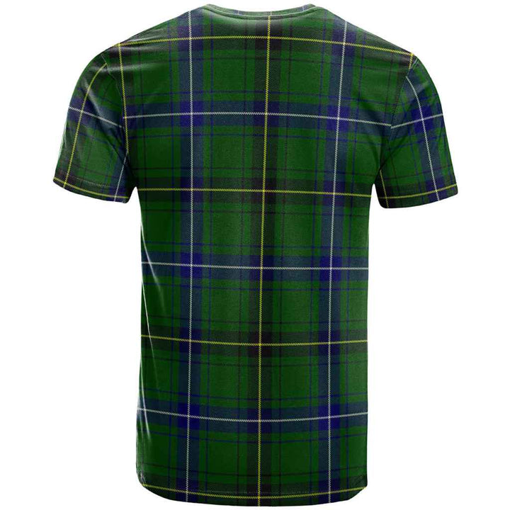 Scottish Henderson Modern Clan Tartan T-Shirt Back Side Tartan Plaid