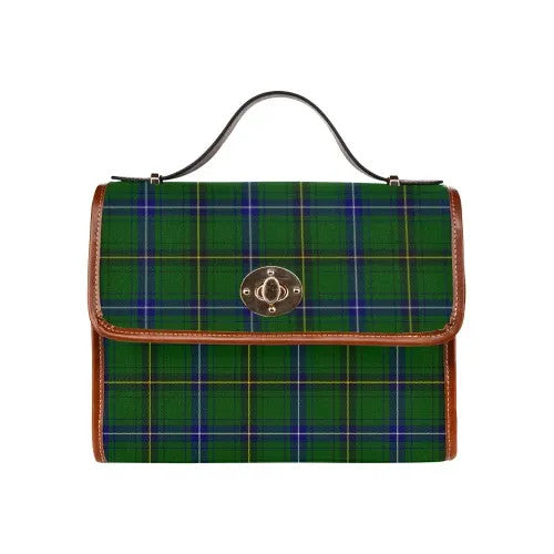 Scottish Henderson Modern Clan Tartan Waterproof Canvas Bag Tartan Plaid 1