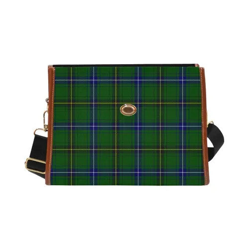 Scottish Henderson Modern Clan Tartan Waterproof Canvas Bag Tartan Plaid 2