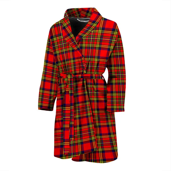 Scottish Hepburn Clan Tartan Bathrobe 2