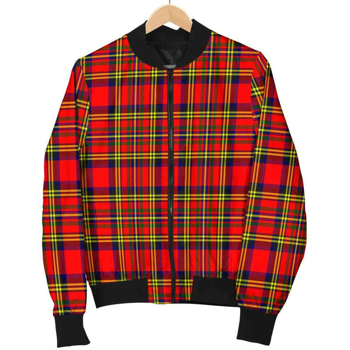 Scottish Hepburn Clan Tartan Bomber Jacket Tartan Plaid 1