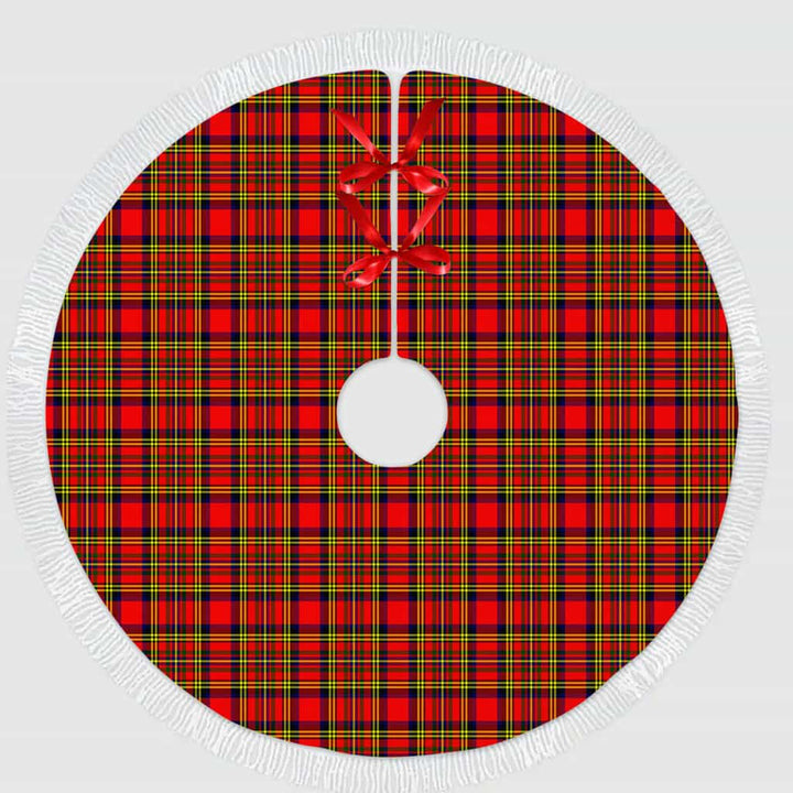 Scottish Hepburn Clan Tartan Christmas Tree Skirt Tassels 1 Tartan Plaid