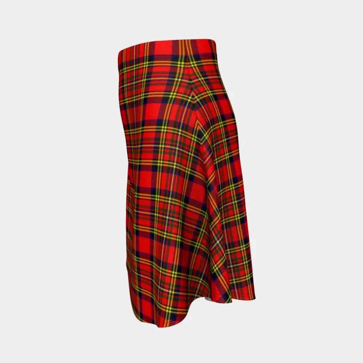 Scottish Hepburn Clan Tartan Flare Skirt Tartan Plaid 2