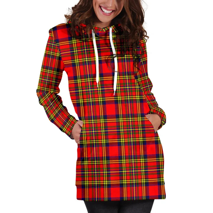 Scottish Hepburn Clan Tartan Hoodie Dress
