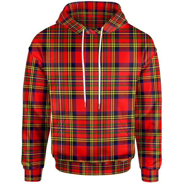 Scottish Hepburn Clan Tartan Hoodie Front Side Tartan Plaid