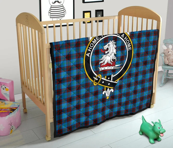 Scottish Home Ancient Clan Crest Tartan Quilt Tartan Plaid 13