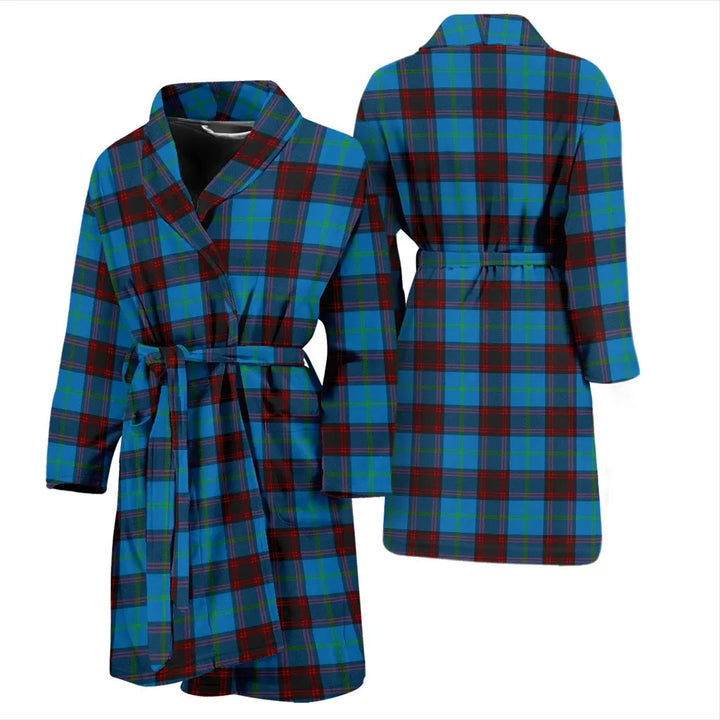 Scottish Home Ancient Clan Tartan Bathrobe 3