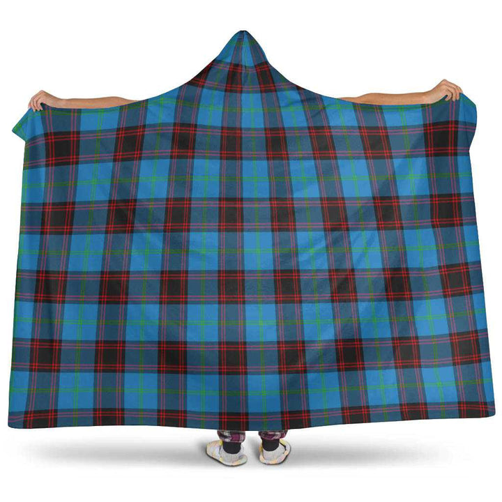 Scottish Home Ancient Clan Tartan Hooded Blanket Tartan Plaid 1