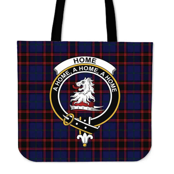 Scottish Home Modern Clan Crest Tartan Tote Bag Tartan Plaid