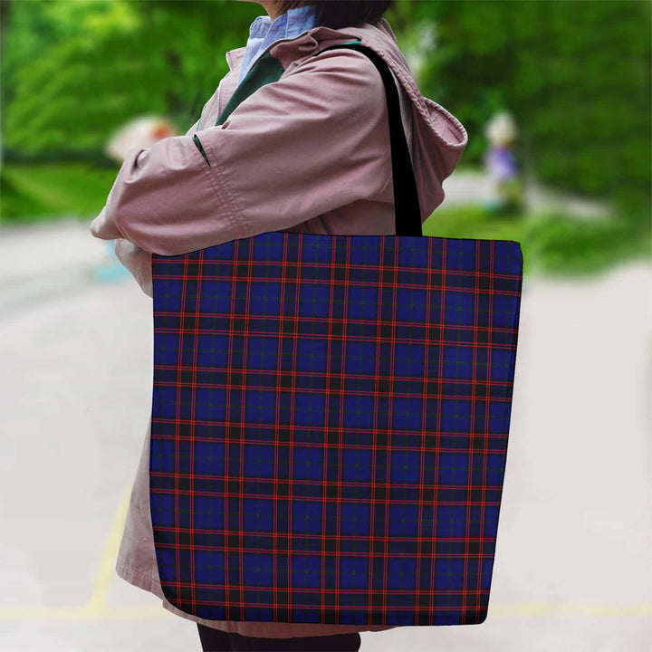 Scottish Home Modern Clan Tartan Canvas Bag With Shoulder Strap Tartan Plaid 2