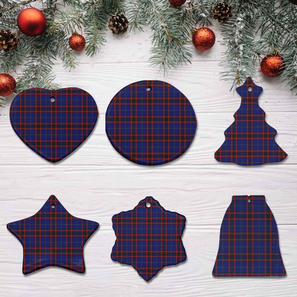 Scottish Home Modern Clan Tartan Ceramic Ornament All Tartan Plaid
