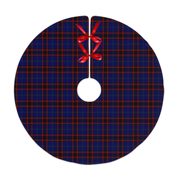 Scottish Home Modern Clan Tartan Christmas Tree Skirt No Tassels 1 Tartan Plaid