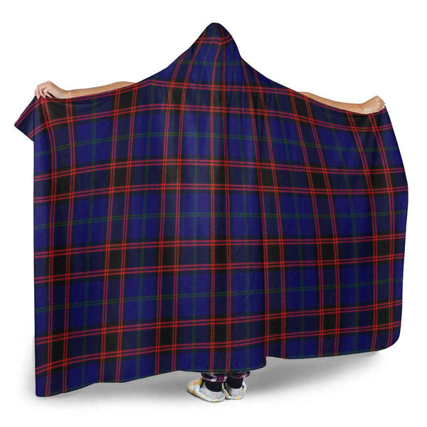 Scottish Home Modern Clan Tartan Hooded Blanket Tartan Plaid 2