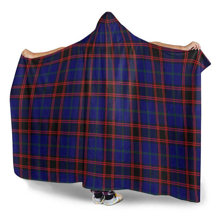 Scottish Home Modern Clan Tartan Hooded Blanket Tartan Plaid 3
