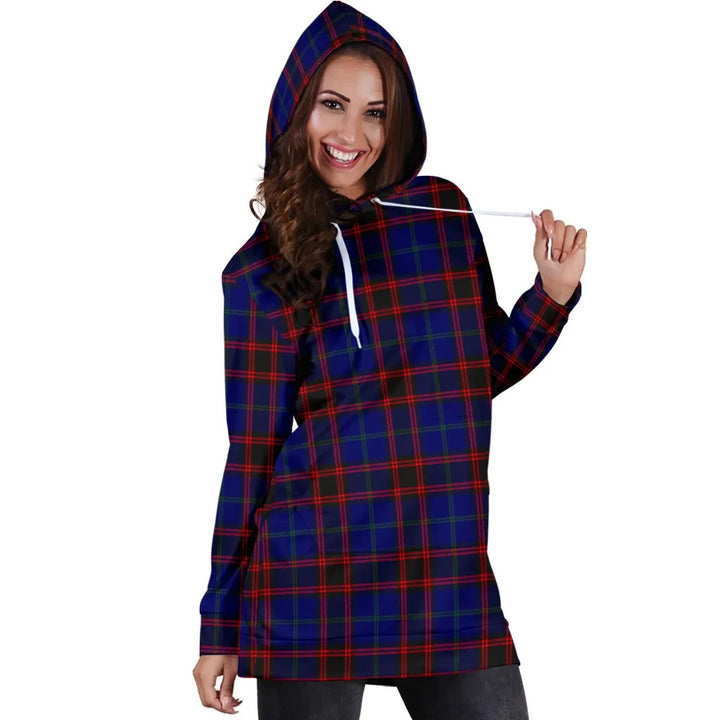 Scottish Home Modern Clan Tartan Hoodie Dress