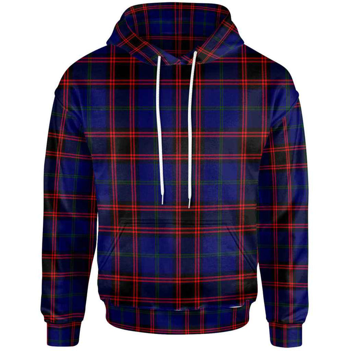 Scottish Home Modern Clan Tartan Hoodie Front Side Tartan Plaid