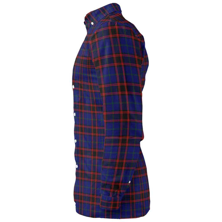 Scottish Home Modern Clan Tartan Long Sleeve Shirt Tartan Plaid