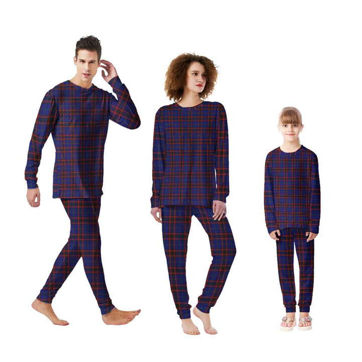 Scottish Home Modern Clan Tartan Pajama Set Tartan Plaid