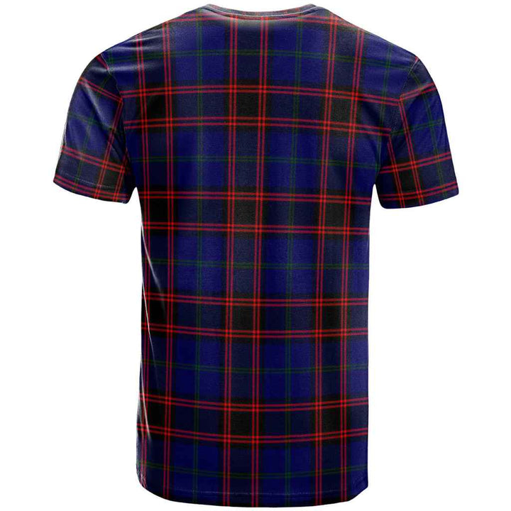 Scottish Home Modern Clan Tartan T-Shirt Back Side Tartan Plaid