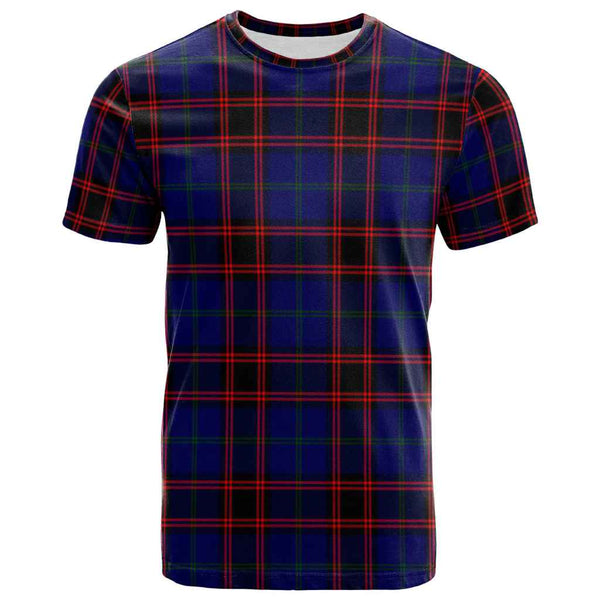 Scottish Home Modern Clan Tartan T-Shirt Front Side Tartan Plaid