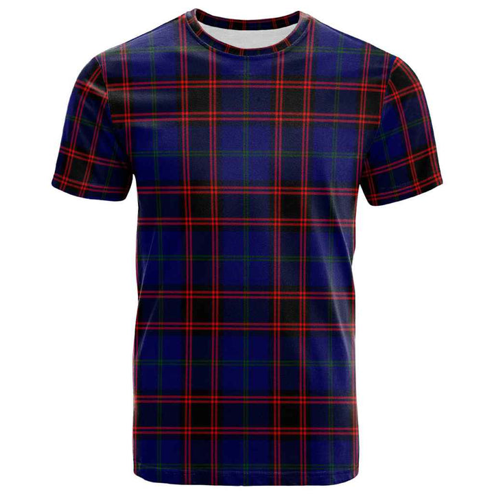 Scottish Home Modern Clan Tartan T-Shirt Front Side Tartan Plaid