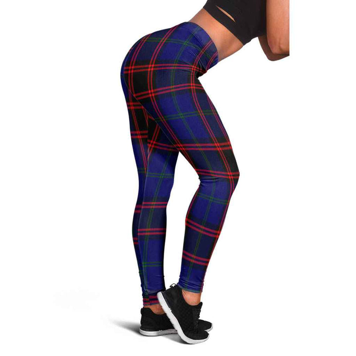 Scottish Home Modern Clan Tartan Women Leggings Tartan Plaid 1
